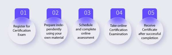 Self-paced Lean Six Sigma Certification Process is meant for those who study at their own pace